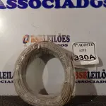 LOTE 330 - 01 ROLO DE CABO FLEXÍVEL 450/750VOLTS 1X2,50MM NA COR CINZA. (NO ESTADO) ATENÇÃO! FAZER A VISITAÇÃO ANTES DE ARREMATAR, NÃO SABEMOS SE FUNCIONA. LEILÃO NÃO TEM GARANTIA E NEM DEVOLUÇÃO, SUJEITO A POSSÍVEIS AVARIAS VISÍVEIS/OCULTAS E/OU AUSÊNCIA DE COMPONENTES.