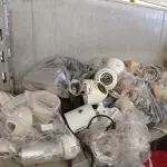LOTE 511 - 01 LOTE COM GRANDE QUANTIDADE CÂMERAS DE SEGURANÇA. (NO ESTADO) ATENÇÃO! FAZER A VISITAÇÃO ANTES DE ARREMATAR, NÃO SABEMOS SE FUNCIONA. LEILÃO NÃO TEM GARANTIA E NEM DEVOLUÇÃO, SUJEITO A POSSÍVEIS AVARIAS VISÍVEIS/OCULTAS E/OU AUSÊNCIA DE COMPONENTES.