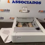 LOTE 453 - 01 GAVETA PARA IMPRESSORA BROTHER LT 300CL. (NO ESTADO) ATENÇÃO! FAZER A VISITAÇÃO ANTES DE ARREMATAR, NÃO SABEMOS SE FUNCIONA. LEILÃO NÃO TEM GARANTIA E NEM DEVOLUÇÃO, SUJEITO A POSSÍVEIS AVARIAS VISÍVEIS/OCULTAS E/OU AUSÊNCIA DE COMPONENTES.