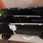 LOTE 437 - 10 MONITORES DIVERSOS COM AVARIAS. (NO ESTADO) ATENÇÃO! FAZER A VISITAÇÃO ANTES DE ARREMATAR, NÃO SABEMOS SE FUNCIONA. LEILÃO NÃO TEM GARANTIA E NEM DEVOLUÇÃO, SUJEITO A POSSÍVEIS AVARIAS VISÍVEIS/OCULTAS E/OU AUSÊNCIA DE COMPONENTES.
