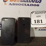 LOTE 181 - 01 IPHONE 8 PLUS COM AVARIAS . (NO ESTADO) ATENÇÃO! FAZER A VISITAÇÃO ANTES DE ARREMATAR, NÃO SABEMOS SE FUNCIONA. LEILÃO NÃO TEM GARANTIA E NEM DEVOLUÇÃO, SUJEITO A POSSÍVEIS AVARIAS VISÍVEIS/OCULTAS E/OU AUSÊNCIA DE COMPONENTES.