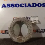 LOTE 250 - 01 ROLO DE CABO FLEXÍVEL 450/750VOLTS 1X4,00MM NA COR CINZA. (NO ESTADO) ATENÇÃO! FAZER A VISITAÇÃO ANTES DE ARREMATAR, NÃO SABEMOS SE FUNCIONA. LEILÃO NÃO TEM GARANTIA E NEM DEVOLUÇÃO, SUJEITO A POSSÍVEIS AVARIAS VISÍVEIS/OCULTAS E/OU AUSÊNCIA DE COMPONENTES.