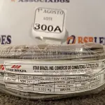LOTE 300 - 01 ROLO DE CABO FLEXÍVEL 450/750VOLTS 1X2,50MM NA COR CINZA. (NO ESTADO) ATENÇÃO! FAZER A VISITAÇÃO ANTES DE ARREMATAR, NÃO SABEMOS SE FUNCIONA. LEILÃO NÃO TEM GARANTIA E NEM DEVOLUÇÃO, SUJEITO A POSSÍVEIS AVARIAS VISÍVEIS/OCULTAS E/OU AUSÊNCIA DE COMPONENTES.