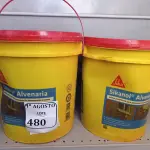 LOTE 480 - 02 BALDES DE SIKANOL ALVENARIA, ADITIVO PLASTIFICANTE PARA ARGAMASSA DE ASSENTAMENTO E REBOCO 18L. (NO ESTADO) ATENÇÃO! FAZER A VISITAÇÃO ANTES DE ARREMATAR, NÃO SABEMOS SE FUNCIONA. LEILÃO NÃO TEM GARANTIA E NEM DEVOLUÇÃO, SUJEITO A POSSÍVEIS AVARIAS VISÍVEIS/OCULTAS E/OU AUSÊNCIA DE COMPONENTES.