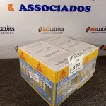 LOTE 393 - 04 CAIXA SIKA TOP 100 REVESTIMENTO IMPERMEABILIZANTE SEMI-FLEXIVEL 4KG. (NO ESTADO) ATENÇÃO! FAZER A VISITAÇÃO ANTES DE ARREMATAR, NÃO SABEMOS SE FUNCIONA. LEILÃO NÃO TEM GARANTIA E NEM DEVOLUÇÃO, SUJEITO A POSSÍVEIS AVARIAS VISÍVEIS/OCULTAS E/OU AUSÊNCIA DE COMPONENTES.