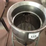 LOTE 335 - 01 FRITADEIRA INDUSTRIAL ÁGUA E ÓLEO. (NO ESTADO) ATENÇÃO! FAZER A VISITAÇÃO ANTES DE ARREMATAR, NÃO SABEMOS SE FUNCIONA. LEILÃO NÃO TEM GARANTIA E NEM DEVOLUÇÃO, SUJEITO A POSSÍVEIS AVARIAS VISÍVEIS/OCULTAS E/OU AUSÊNCIA DE COMPONENTES.