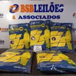 LOTE 325 - 05 MACACÕES DE SEGURANÇA VOLH GOVERTECH 300 TAMANHO G. (NO ESTADO) ATENÇÃO! FAZER A VISITAÇÃO ANTES DE ARREMATAR, NÃO SABEMOS SE FUNCIONA. LEILÃO NÃO TEM GARANTIA E NEM DEVOLUÇÃO, SUJEITO A POSSÍVEIS AVARIAS VISÍVEIS/OCULTAS E/OU AUSÊNCIA DE COMPONENTES.