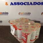 LOTE 450 - 12 LATAS DE 900ML CADA THINNER POLIÉSTER PU. (NO ESTADO) ATENÇÃO! FAZER A VISITAÇÃO ANTES DE ARREMATAR, NÃO SABEMOS SE FUNCIONA. LEILÃO NÃO TEM GARANTIA E NEM DEVOLUÇÃO, SUJEITO A POSSÍVEIS AVARIAS VISÍVEIS/OCULTAS E/OU AUSÊNCIA DE COMPONENTES.