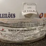 LOTE 310 - 01 ROLO DE CABO FLEXÍVEL 450/750VOLTS 1X2,50MM NA COR CINZA. (NO ESTADO) ATENÇÃO! FAZER A VISITAÇÃO ANTES DE ARREMATAR, NÃO SABEMOS SE FUNCIONA. LEILÃO NÃO TEM GARANTIA E NEM DEVOLUÇÃO, SUJEITO A POSSÍVEIS AVARIAS VISÍVEIS/OCULTAS E/OU AUSÊNCIA DE COMPONENTES.