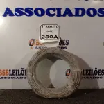LOTE 280 - 01 ROLO DE CABO FLEXÍVEL 450/750VOLTS 1X2,50MM NA COR CINZA. (NO ESTADO) ATENÇÃO! FAZER A VISITAÇÃO ANTES DE ARREMATAR, NÃO SABEMOS SE FUNCIONA. LEILÃO NÃO TEM GARANTIA E NEM DEVOLUÇÃO, SUJEITO A POSSÍVEIS AVARIAS VISÍVEIS/OCULTAS E/OU AUSÊNCIA DE COMPONENTES.