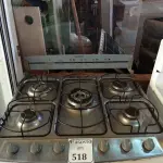 LOTE 518 -  02 FOGÕES COM AVARIAS. (NO ESTADO) ATENÇÃO! FAZER A VISITAÇÃO ANTES DE ARREMATAR, NÃO SABEMOS SE FUNCIONA. LEILÃO NÃO TEM GARANTIA E NEM DEVOLUÇÃO, SUJEITO A POSSÍVEIS AVARIAS VISÍVEIS/OCULTAS E/OU AUSÊNCIA DE COMPONENTES.