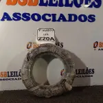 LOTE 220 - 01 ROLO DE CABO FLEXÍVEL 450/750VOLTS 1X4,00MM NA COR PRETO. (NO ESTADO) ATENÇÃO! FAZER A VISITAÇÃO ANTES DE ARREMATAR, NÃO SABEMOS SE FUNCIONA. LEILÃO NÃO TEM GARANTIA E NEM DEVOLUÇÃO, SUJEITO A POSSÍVEIS AVARIAS VISÍVEIS/OCULTAS E/OU AUSÊNCIA DE COMPONENTES.