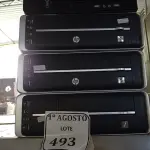 LOTE 493 - 05 CPUS COM AVARIAS. (NO ESTADO) ATENÇÃO! FAZER A VISITAÇÃO ANTES DE ARREMATAR, NÃO SABEMOS SE FUNCIONA. LEILÃO NÃO TEM GARANTIA E NEM DEVOLUÇÃO, SUJEITO A POSSÍVEIS AVARIAS VISÍVEIS/OCULTAS E/OU AUSÊNCIA DE COMPONENTES.