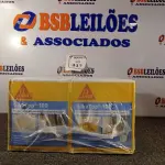 LOTE 417 - 04 CAIXA SIKA TOP 100 REVESTIMENTO IMPERMEABILIZANTE SEMI-FLEXIVEL 4KG. (NO ESTADO) ATENÇÃO! FAZER A VISITAÇÃO ANTES DE ARREMATAR, NÃO SABEMOS SE FUNCIONA. LEILÃO NÃO TEM GARANTIA E NEM DEVOLUÇÃO, SUJEITO A POSSÍVEIS AVARIAS VISÍVEIS/OCULTAS E/OU AUSÊNCIA DE COMPONENTES.