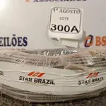 LOTE 300 - 01 ROLO DE CABO FLEXÍVEL 450/750VOLTS 1X2,50MM NA COR CINZA. (NO ESTADO) ATENÇÃO! FAZER A VISITAÇÃO ANTES DE ARREMATAR, NÃO SABEMOS SE FUNCIONA. LEILÃO NÃO TEM GARANTIA E NEM DEVOLUÇÃO, SUJEITO A POSSÍVEIS AVARIAS VISÍVEIS/OCULTAS E/OU AUSÊNCIA DE COMPONENTES.