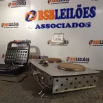 LOTE 342 - 01 FOGÃO ELÉTRICO 02 BOCAS E 01 WAFLE. (NO ESTADO) ATENÇÃO! FAZER A VISITAÇÃO ANTES DE ARREMATAR, NÃO SABEMOS SE FUNCIONA. LEILÃO NÃO TEM GARANTIA E NEM DEVOLUÇÃO, SUJEITO A POSSÍVEIS AVARIAS VISÍVEIS/OCULTAS E/OU AUSÊNCIA DE COMPONENTES.