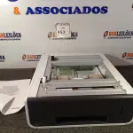 LOTE 453 - 01 GAVETA PARA IMPRESSORA BROTHER LT 300CL. (NO ESTADO) ATENÇÃO! FAZER A VISITAÇÃO ANTES DE ARREMATAR, NÃO SABEMOS SE FUNCIONA. LEILÃO NÃO TEM GARANTIA E NEM DEVOLUÇÃO, SUJEITO A POSSÍVEIS AVARIAS VISÍVEIS/OCULTAS E/OU AUSÊNCIA DE COMPONENTES.