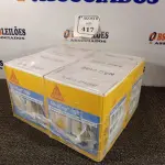 LOTE 417 - 04 CAIXA SIKA TOP 100 REVESTIMENTO IMPERMEABILIZANTE SEMI-FLEXIVEL 4KG. (NO ESTADO) ATENÇÃO! FAZER A VISITAÇÃO ANTES DE ARREMATAR, NÃO SABEMOS SE FUNCIONA. LEILÃO NÃO TEM GARANTIA E NEM DEVOLUÇÃO, SUJEITO A POSSÍVEIS AVARIAS VISÍVEIS/OCULTAS E/OU AUSÊNCIA DE COMPONENTES.