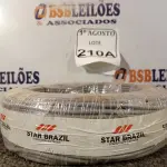 LOTE 210 - 01 ROLO DE CABO FLEXÍVEL 450/750VOLTS 1X4,00MM NA COR CINZA. (NO ESTADO) ATENÇÃO! FAZER A VISITAÇÃO ANTES DE ARREMATAR, NÃO SABEMOS SE FUNCIONA. LEILÃO NÃO TEM GARANTIA E NEM DEVOLUÇÃO, SUJEITO A POSSÍVEIS AVARIAS VISÍVEIS/OCULTAS E/OU AUSÊNCIA DE COMPONENTES.