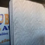 LOTE 210 - 01 COLCHÃO DE CASAL (QUEEN BED (MATTRESS+BOX). (NO ESTADO EM QUE SE ENCONTRA. SUJEITO A AVARIAS OCULTAS/VISÍVEIS.) BF8604J