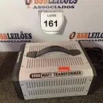 LOTE 161 - 01 TRANSFORMADOR ULT1700, 20A(120V) /10A (230V) COM CABO MARCA KRIEGER (TRANSFORMERS). (NO ESTADO EM QUE SE ENCONTRA. SUJEITO A AVARIAS OCULTAS/VISÍVEIS.)0000089