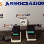 LOTE 298 - 02 IMPRESSORAS TÉRMICAS SENDO 1 COM FONTE (THERMAL PRINTER). (NO ESTADO EM QUE SE ENCONTRA. SUJEITO A AVARIAS OCULTAS/VISÍVEIS.) 0000044
