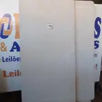 LOTE 293 - 02 BASES FINAS DE SOLTEIRO PARA COLCHÃO (BOX). (NO ESTADO EM QUE SE ENCONTRA. SUJEITO A AVARIAS OCULTAS/VISÍVEIS.) SEM TAG