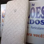 LOTE 257 - 01 COLCHÃO DE SOLTEIRO (QUEEN BED (MATTRESS+BOX). (NO ESTADO EM QUE SE ENCONTRA. SUJEITO A AVARIAS OCULTAS/VISÍVEIS.) BF8528C