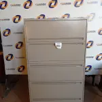 LOTE 022 - 01 ARMÁRIO EM AÇO PARA ESCRITÓRIO COM 05 GAVETAS DRAWER CABIR. (NO ESTADO EM QUE SE ENCONTRA. SUJEITO A AVARIAS OCULTAS/VISÍVEIS.)0000042
