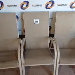 LOTE 138 - 03 CADEIRAS EM ALUMÍNIO PARA PISCINA (CHAIR). (NO ESTADO EM QUE SE ENCONTRA. SUJEITO A AVARIAS OCULTAS/VISÍVEIS.) AV9821V, AV9588K, AV9588L