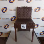 LOTE 159 - 01 CADEIRA EM FIBRA SINTÉTICA (CHAIR). (NO ESTADO EM QUE SE ENCONTRA. SUJEITO A AVARIAS OCULTAS/VISÍVEIS.) BH1567J