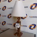 LOTE 271 - 01 ABAJUR COM CÚPULA (LAMP). (NO ESTADO EM QUE SE ENCONTRA. SUJEITO A AVARIAS OCULTAS/VISÍVEIS.) AV9392G