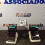 LOTE 297 - 02 IMPRESSORAS TÉRMICAS SENDO 1 COM FONTE (THERMAL PRINTER). (NO ESTADO EM QUE SE ENCONTRA. SUJEITO A AVARIAS OCULTAS/VISÍVEIS.) 0000044