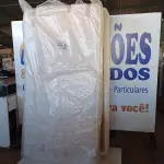 LOTE 294 - 01 COLCHÃO DE SOLTEIRO COM BASE (TWIN BED (MATTRESS+BOX). (NO ESTADO EM QUE SE ENCONTRA. SUJEITO A AVARIAS OCULTAS/VISÍVEIS.) AV9625U - BJ7373T