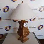 LOTE 151 - 01 ABAJUR COM CÚPULA (LAMP). (NO ESTADO EM QUE SE ENCONTRA. SUJEITO A AVARIAS OCULTAS/VISÍVEIS.) AV9794E
