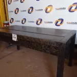 LOTE 154 - 01 MESA EM FERRO PARA ESCRITÓRIO (OFFICE DESK). (NO ESTADO EM QUE SE ENCONTRA. SUJEITO A AVARIAS OCULTAS/VISÍVEIS.)0000079