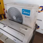 LOTE 067 - 01 AR-CONDICIONADO SPLIT SPRINGER INVERTER WIFI MIDEA MODELO 42MBCA 12M5 220V 12.000BTUS COM CONTROLE (AIR CONDITIONER). (NO ESTADO EM QUE SE ENCONTRA. SUJEITO A AVARIAS OCULTAS/VISÍVEIS.) BF8485N