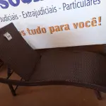 LOTE 258 - 01 ESPREGUIÇADEIRA PARA PISCINA (LOUNGE CHAIR). (NO ESTADO EM QUE SE ENCONTRA. SUJEITO A AVARIAS OCULTAS/VISÍVEIS.) BH1583N