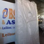 LOTE 294 - 01 COLCHÃO DE SOLTEIRO COM BASE (TWIN BED (MATTRESS+BOX). (NO ESTADO EM QUE SE ENCONTRA. SUJEITO A AVARIAS OCULTAS/VISÍVEIS.) AV9625U - BJ7373T
