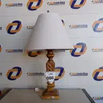LOTE 086 - 01 ABAJUR COM CÚPULA (LAMP). (NO ESTADO EM QUE SE ENCONTRA. SUJEITO A AVARIAS OCULTAS/VISÍVEIS.) AV9800X
