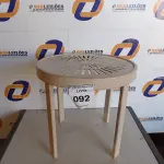 LOTE 092 - 01 MESINHA DE CENTO PARA PISCINA EM ALUMÍNIO (TABLE, GARDEN). (NO ESTADO EM QUE SE ENCONTRA. SUJEITO A AVARIAS OCULTAS/VISÍVEIS.) BF8605T