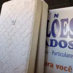 LOTE 286 - 01 COLCHÃO DE SOLTEIRO COM BASE (TWIN BED (MATTRESS+BOX). (NO ESTADO EM QUE SE ENCONTRA. SUJEITO A AVARIAS OCULTAS/VISÍVEIS.) BF8533N - AV9995U