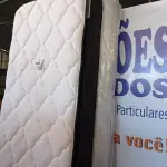 LOTE 040 - 01 COLCHÃO DE SOLTEIRO COM BASE (TWIN BED. (MATTRESS+BOX). (NO ESTADO EM QUE SE ENCONTRA. SUJEITO A AVARIAS OCULTAS/VISÍVEIS.) AU1872Y, BF8611G