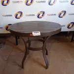 LOTE 104 - 01 MESA EM ALUMÍNIO PARA PISCINA (TABLE, GARDEN). (NO ESTADO EM QUE SE ENCONTRA. SUJEITO A AVARIAS OCULTAS/VISÍVEIS.)0000064