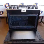 LOTE 185 - 01 FOGÃO BRASTEMP 5 BOCAS BIVOLTS COM AVARIAS (RANGE). (NO ESTADO EM QUE SE ENCONTRA. SUJEITO A AVARIAS OCULTAS/VISÍVEIS.) BH1568N