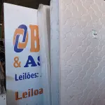 LOTE 284 - 01 COLCHÃO DE SOLTEIRO COM BASE (TWIN BED (MATTRESS+BOX). (NO ESTADO EM QUE SE ENCONTRA. SUJEITO A AVARIAS OCULTAS/VISÍVEIS.) AV9897H - BH1499D