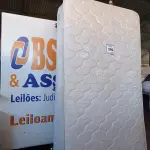 LOTE 286 - 01 COLCHÃO DE SOLTEIRO COM BASE (TWIN BED (MATTRESS+BOX). (NO ESTADO EM QUE SE ENCONTRA. SUJEITO A AVARIAS OCULTAS/VISÍVEIS.) BF8533N - AV9995U