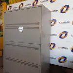 LOTE 022 - 01 ARMÁRIO EM AÇO PARA ESCRITÓRIO COM 05 GAVETAS DRAWER CABIR. (NO ESTADO EM QUE SE ENCONTRA. SUJEITO A AVARIAS OCULTAS/VISÍVEIS.)0000042