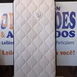 LOTE 279 - 01 COLCHÃO DE SOLTEIRO COM BASE (TWIN BED (MATTRESS+BOX). (NO ESTADO EM QUE SE ENCONTRA. SUJEITO A AVARIAS OCULTAS/VISÍVEIS.) AU1873K