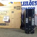 LOTE 024 - 01 NOBREAK APC 110/110 DE 1500VA. UP BATTERIE. (NO ESTADO EM QUE SE ENCONTRA. SUJEITO A AVARIAS OCULTAS/VISÍVEIS.)0000040